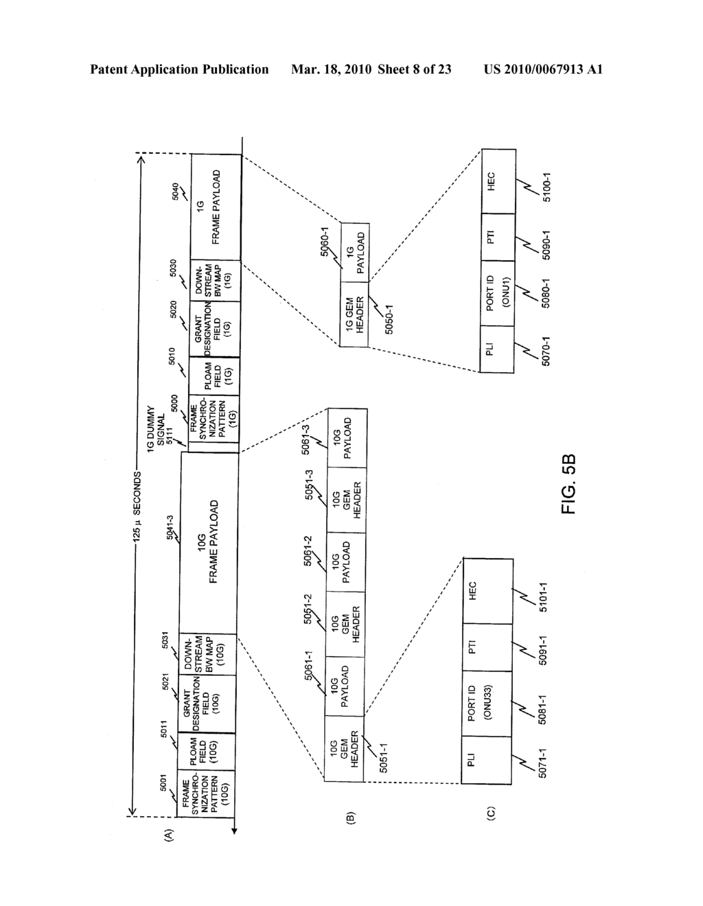 PASSIVE OPTICAL NETWORK SYSTEM AND OPTICAL LINE TERMINATOR - diagram, schematic, and image 09