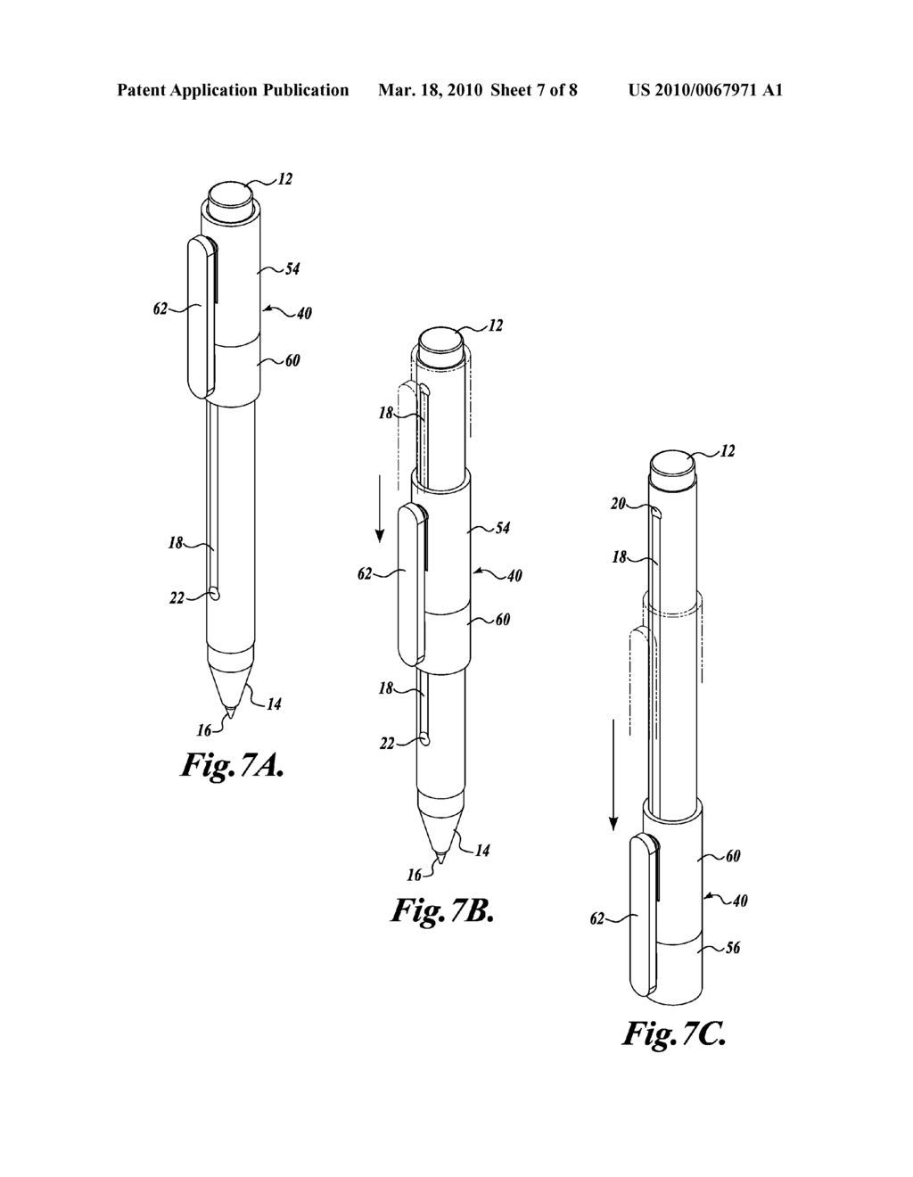 WRITING INSTRUMENT HAVING A SLIDABLE CAP - diagram, schematic, and image 08