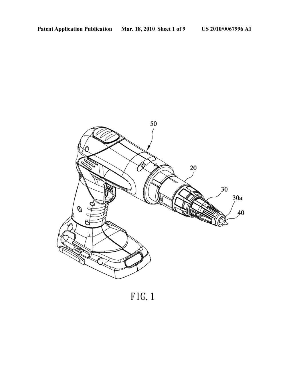 DEPTH ADJUSTMENT DEVICE FOR POWER TOOL - diagram, schematic, and image 02