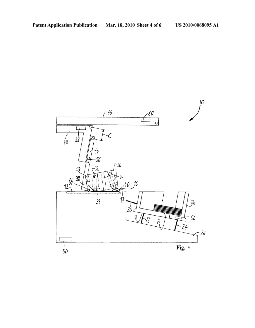 DEVICE FOR MANIPULATING AT LEAST ONE SPECIMEN SLIDE - diagram, schematic, and image 05