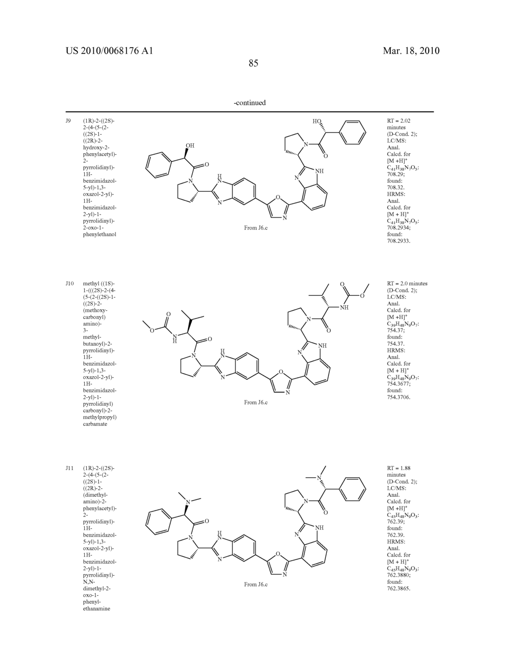 HEPATITIS C VIRUS INHIBITORS - diagram, schematic, and image 86