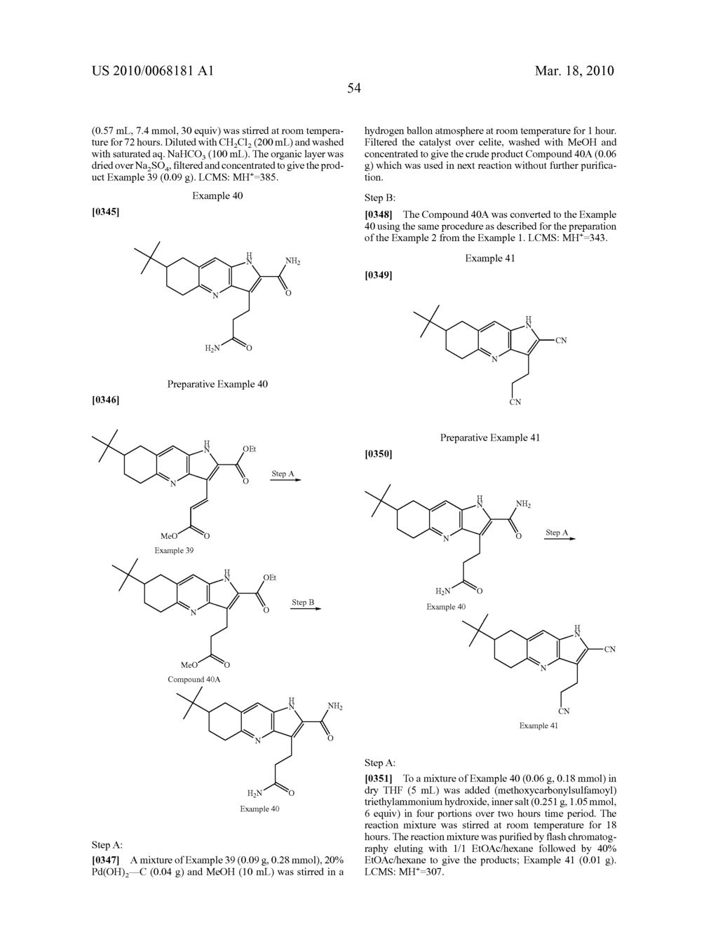 PYRROLO [3, 2-A] PYRIDINE DERIVATIVES FOR INHIBITING KSP KINESIN ACTIVITY - diagram, schematic, and image 55