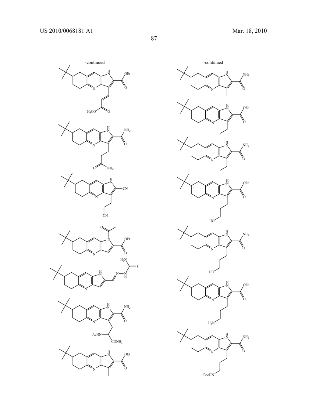 PYRROLO [3, 2-A] PYRIDINE DERIVATIVES FOR INHIBITING KSP KINESIN ACTIVITY - diagram, schematic, and image 88