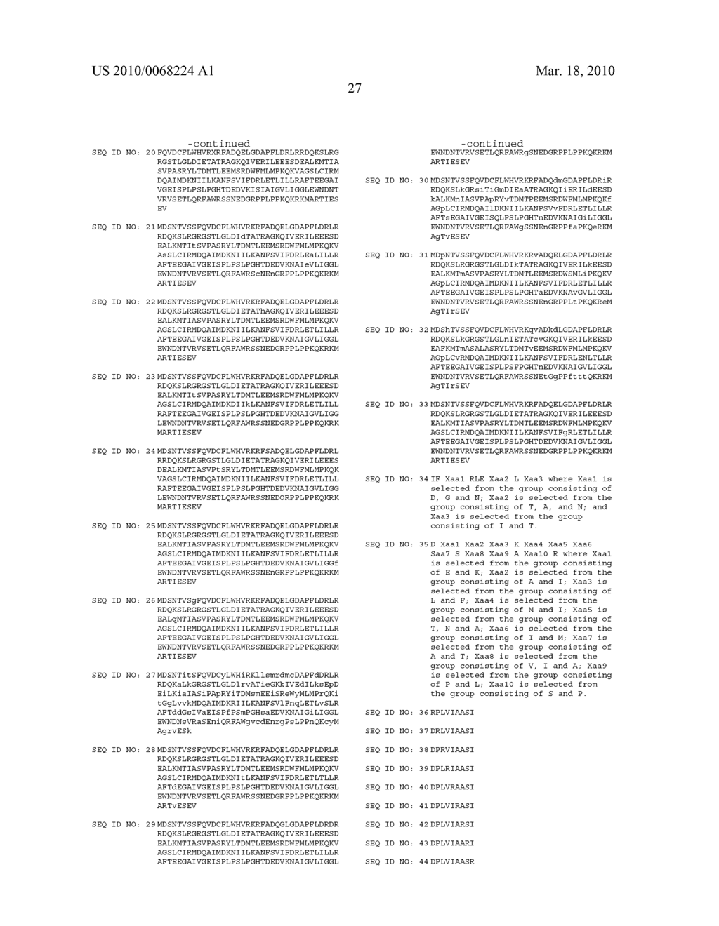 Method for Producing Viral Vaccine and Therapeutic Peptide Antigens - diagram, schematic, and image 45