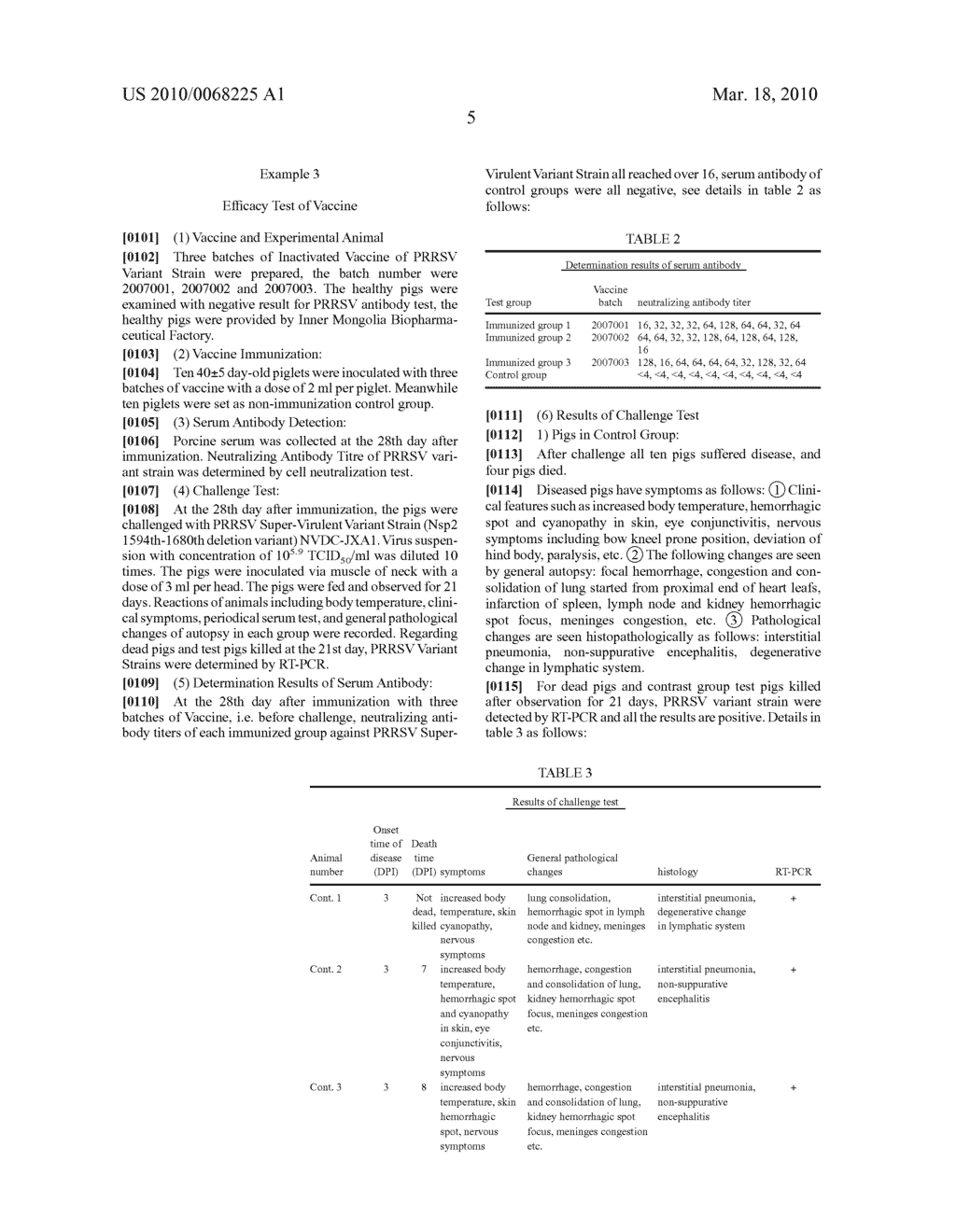 VACCINE FOR PORCINE REPRODUCTIVE AND RESPIRATORY SYNDROME, A PREPARION METHOD AND USE THEREOF - diagram, schematic, and image 06