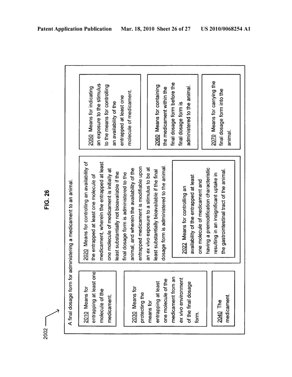 Modifying a medicament availability state of a final dosage form - diagram, schematic, and image 27