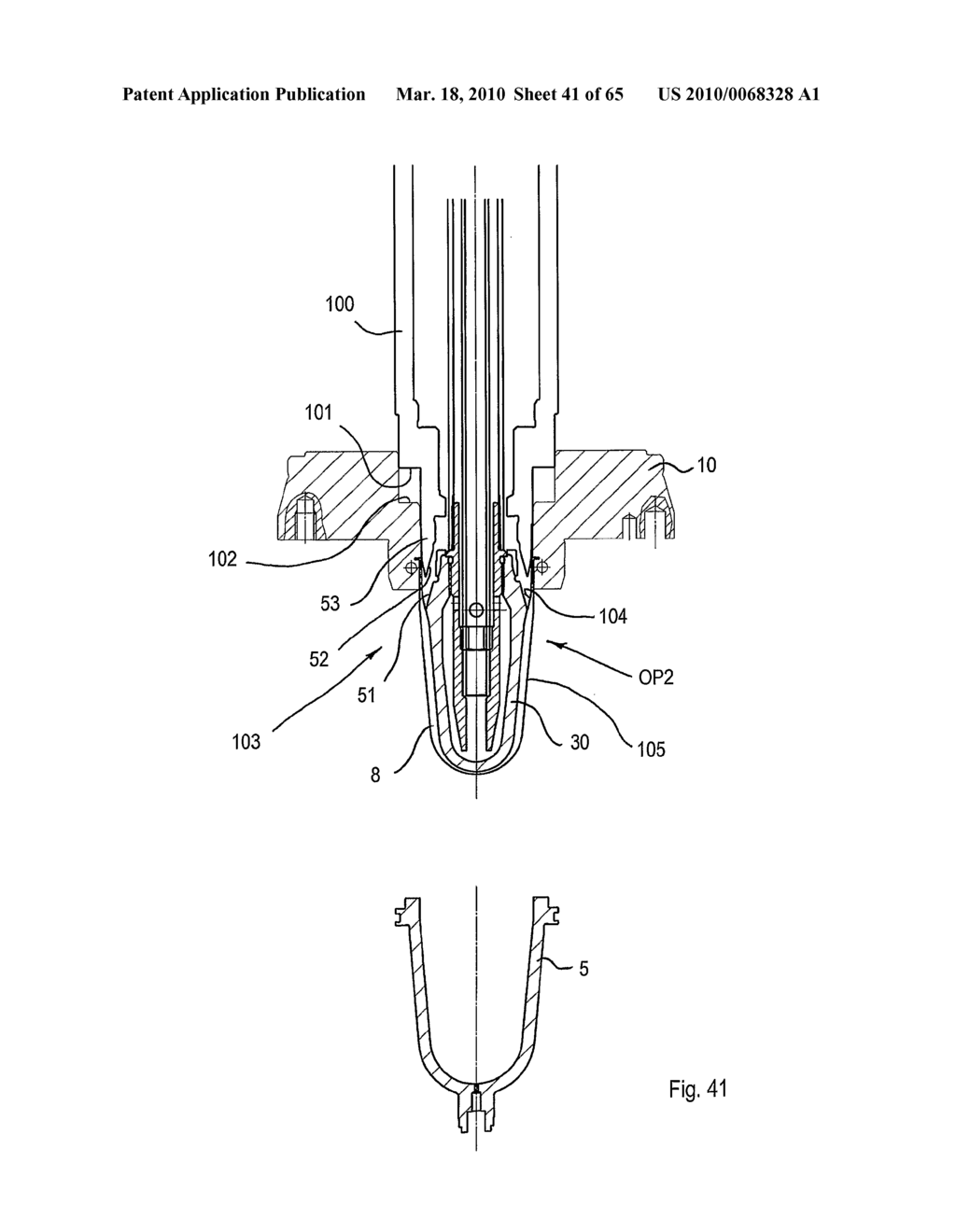 APPARATUSES AND METHODS FOR MANUFACTURING CONTAINERS - diagram, schematic, and image 42