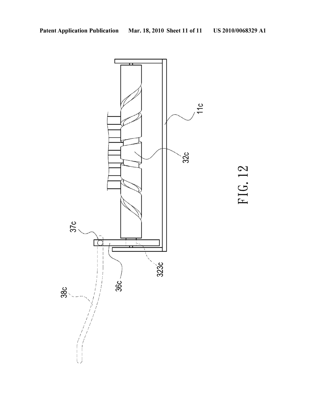 PITCH ADJUSTMENT DEVICE FOR BLOW MOLDING MACHINE - diagram, schematic, and image 12