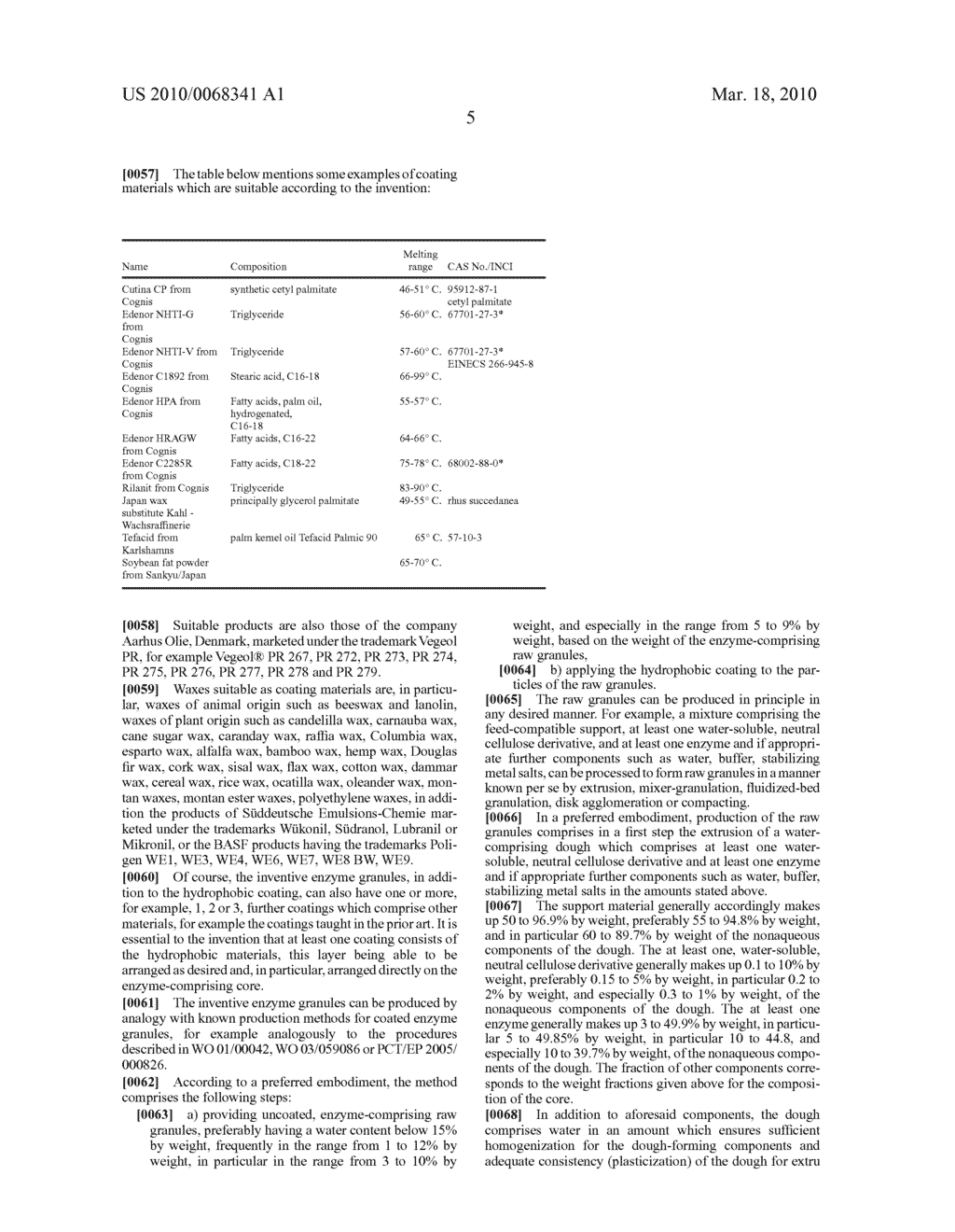 Granulates Containing Enzymes for Animal Food - diagram, schematic, and image 06