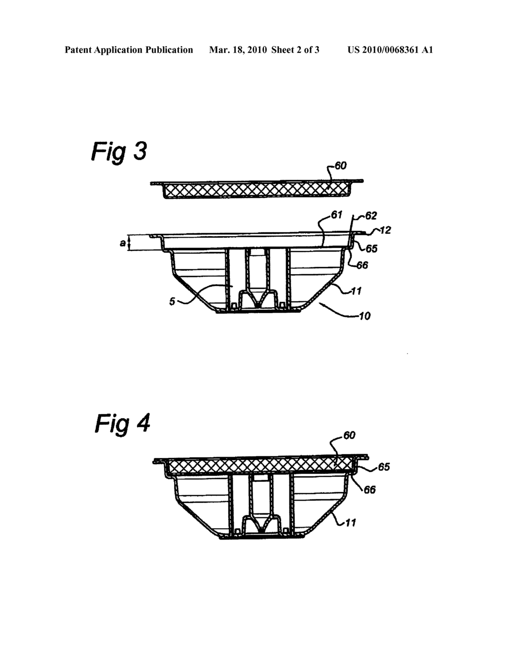 CUP WITH SPACE FOR ACCOMMODATION OF PAD - diagram, schematic, and image 03