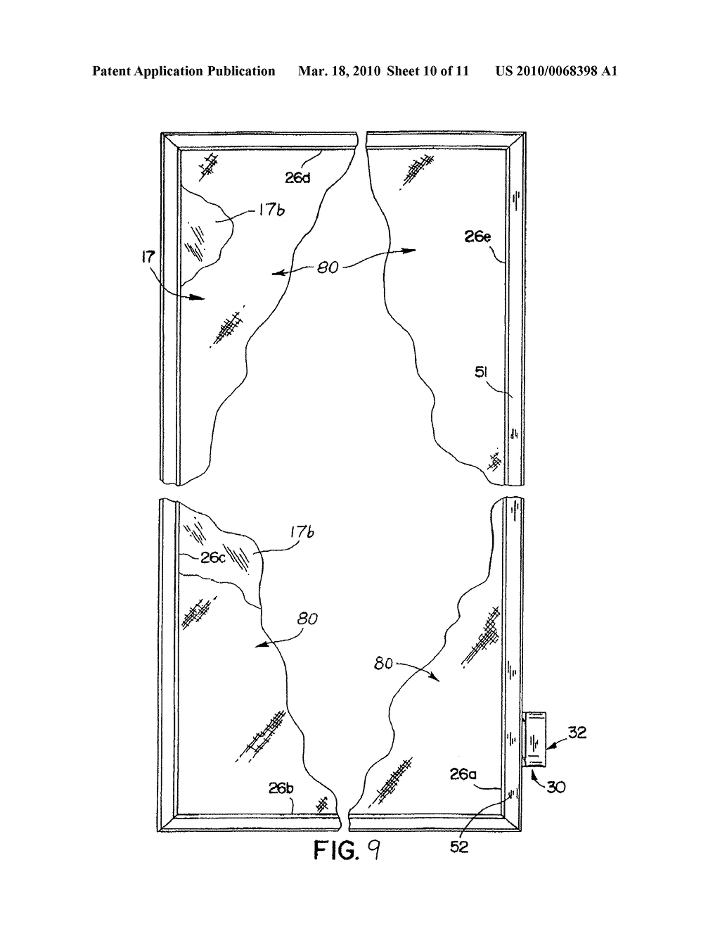 MERCHANDISERS HAVING ANTI-FOG COATINGS AND METHODS FOR MAKING THE SAME - diagram, schematic, and image 11