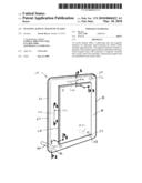 Floating Acrylic Magnetic Plaque diagram and image