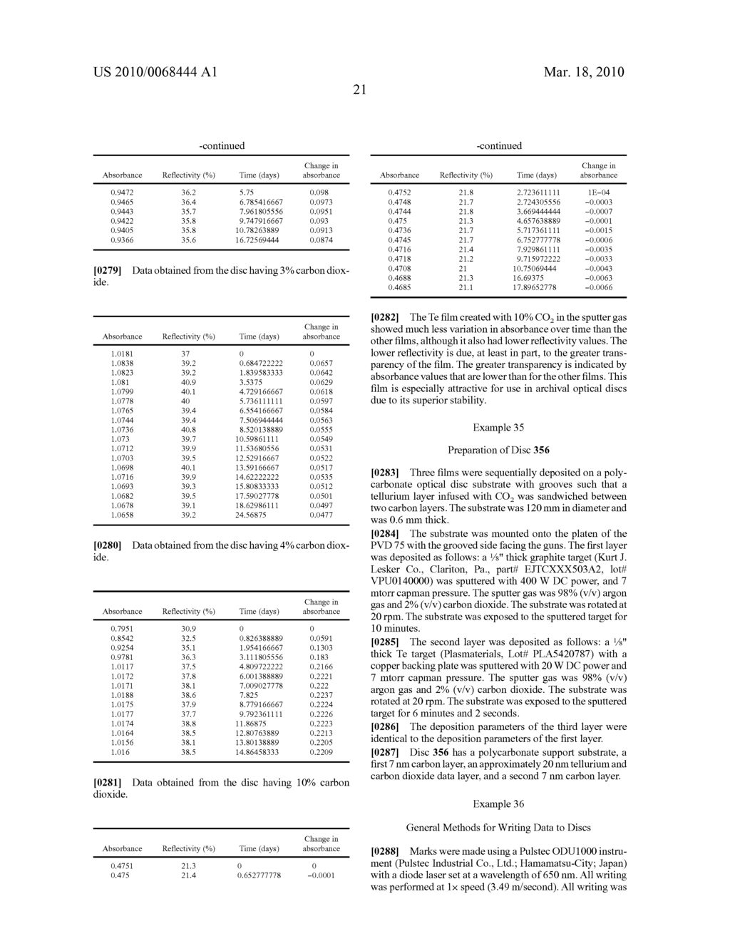 DATA STORAGE CONTAINING CARBON AND METAL LAYERS - diagram, schematic, and image 43