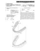 Dental appliance with resilient portion diagram and image
