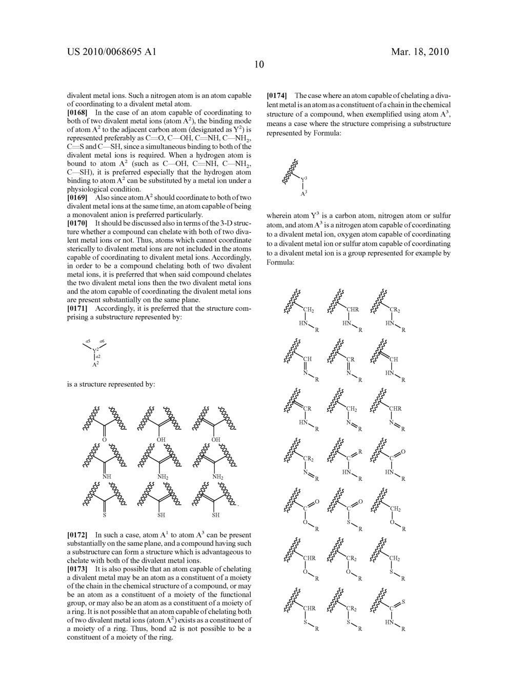 Inhibitor for enzyme having two divalent metal ions as active center - diagram, schematic, and image 11