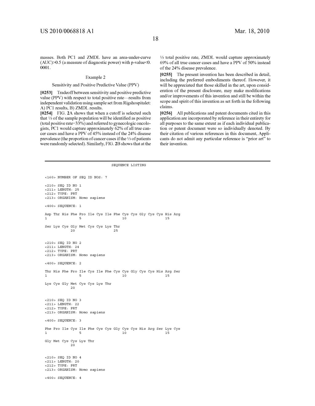 ALGORITHMS FOR MULTIVARIANT MODELS TO COMBINE A PANEL OF BIOMARKERS FOR ASSESSING THE RISK OF DEVELOPING OVARIAN CANCER - diagram, schematic, and image 24