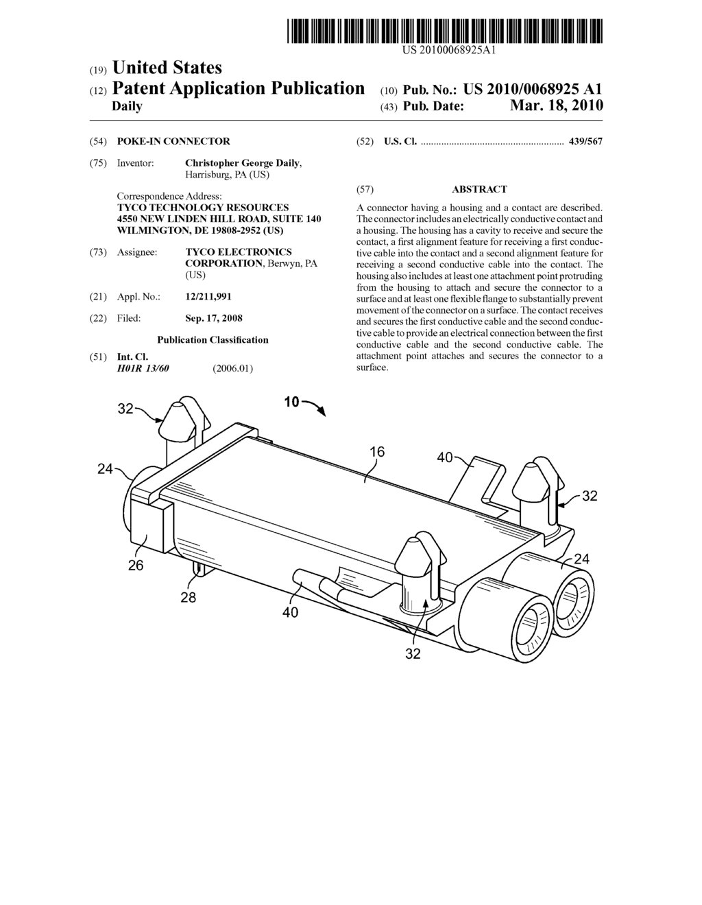 POKE-IN CONNECTOR - diagram, schematic, and image 01