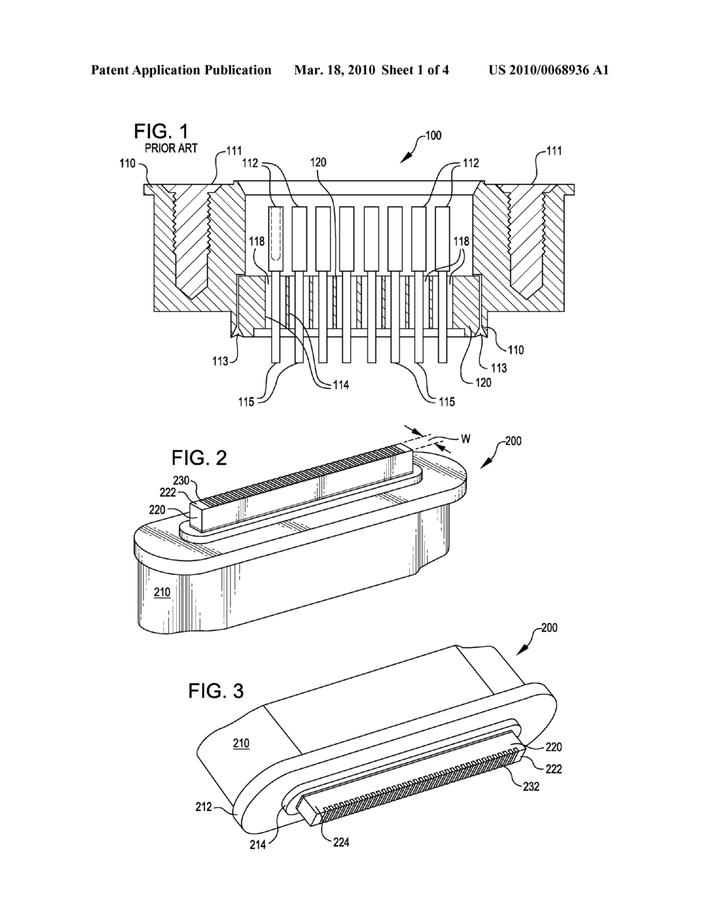 CONNECTOR ASSEMBLIES INCORPORATING CERAMIC INSERTS HAVING CONDUCTIVE PATHWAYS AND INTERFACES - diagram, schematic, and image 02