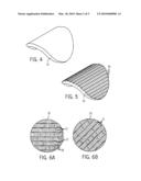 Foam Buffing Pad with Compressed Foam Face diagram and image