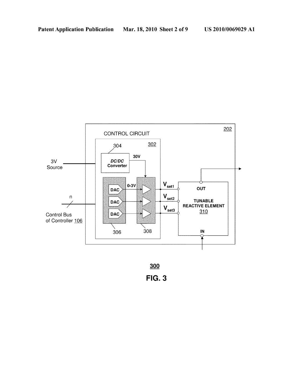 METHOD AND APPARATUS TO ADJUST A TUNABLE REACTIVE ELEMENT - diagram, schematic, and image 03