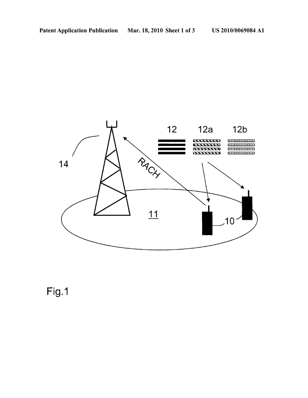 METHOD FOR REDUCING INTRA-CELL INTERFERENCE BETWEEN CELL PHONES PERFORMING RANDOM ACCESS - diagram, schematic, and image 02