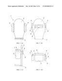 Combined Apparatus of Phone Holder and Wireless Earset diagram and image