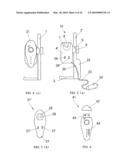 Combined Apparatus of Phone Holder and Wireless Earset diagram and image