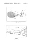 Tennis Training Aid diagram and image