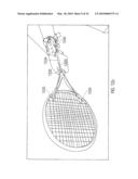 Tennis Training Aid diagram and image