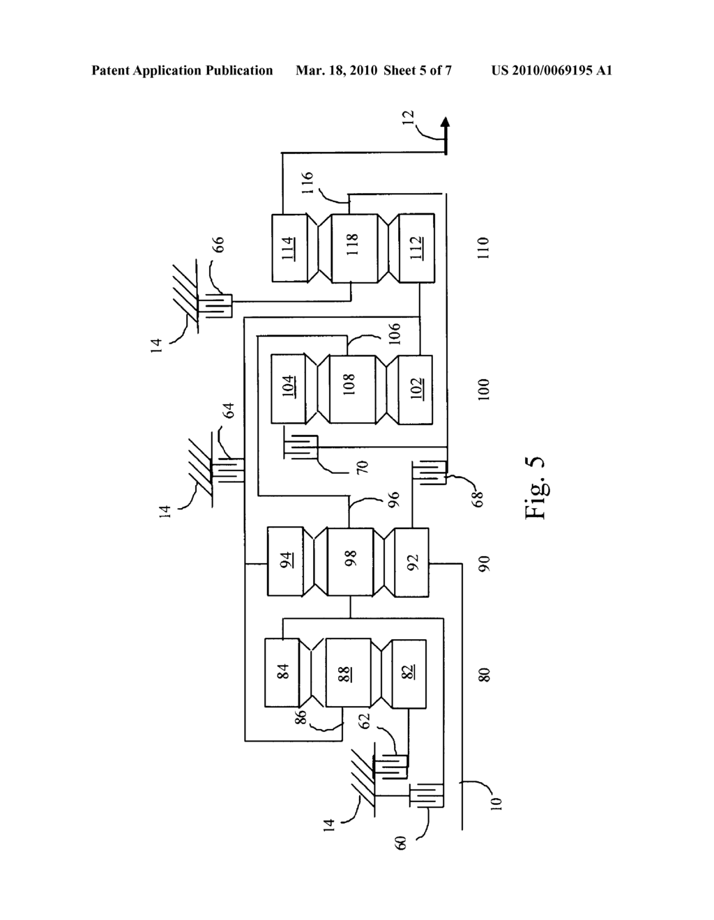 Multiple Speed Transmission - diagram, schematic, and image 06