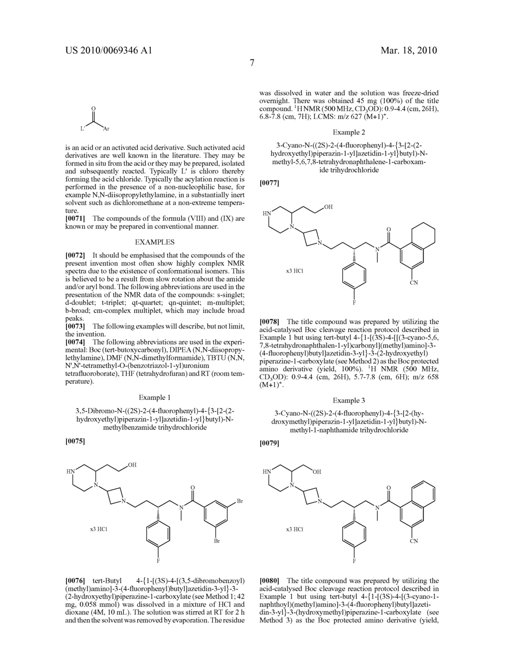 New Azetidine Derivatives as Neurokinin Receptor Antagonists for the Treatment of Gastrointestinal Diseases - diagram, schematic, and image 08