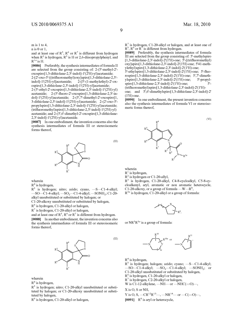 Indolone-Acetamide Derivatives, Processes for Preparing Them and Their Uses - diagram, schematic, and image 10