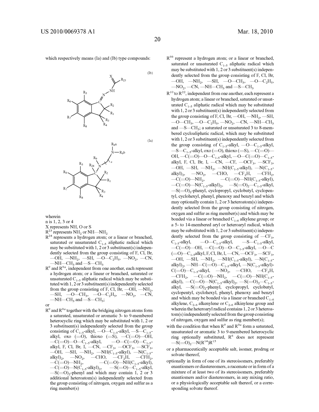 SUBSTITUTED INDANYL SULFONAMIDE COMPOUNDS, THEIR PREPARATION AND USE AS MEDICAMENTS - diagram, schematic, and image 21