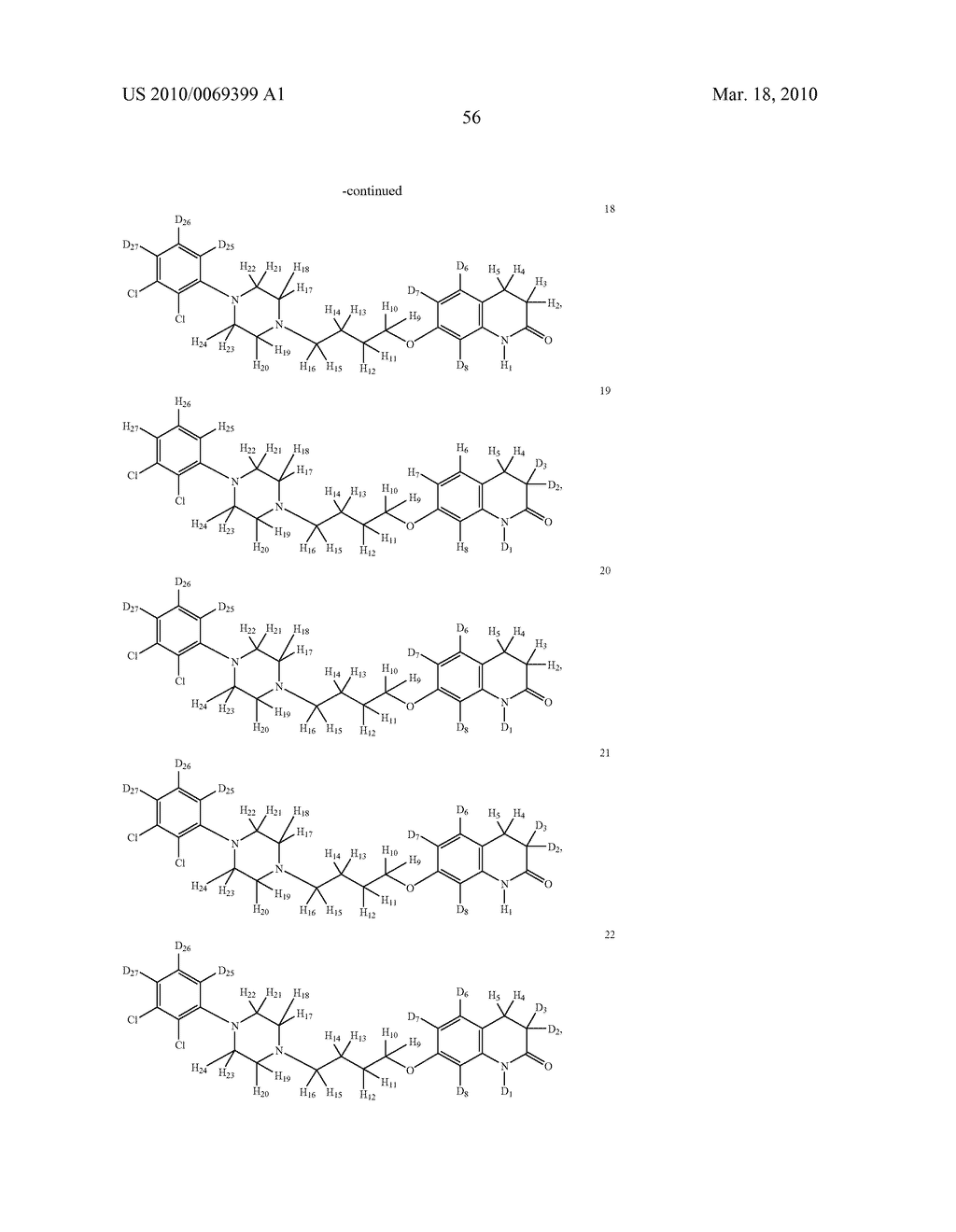 ARYLPIPERAZINE MODULATORS OF D2 RECEPTORS, 5-HT1A RECEPTORS, AND/OR 5-HT2A RECEPTORS - diagram, schematic, and image 57