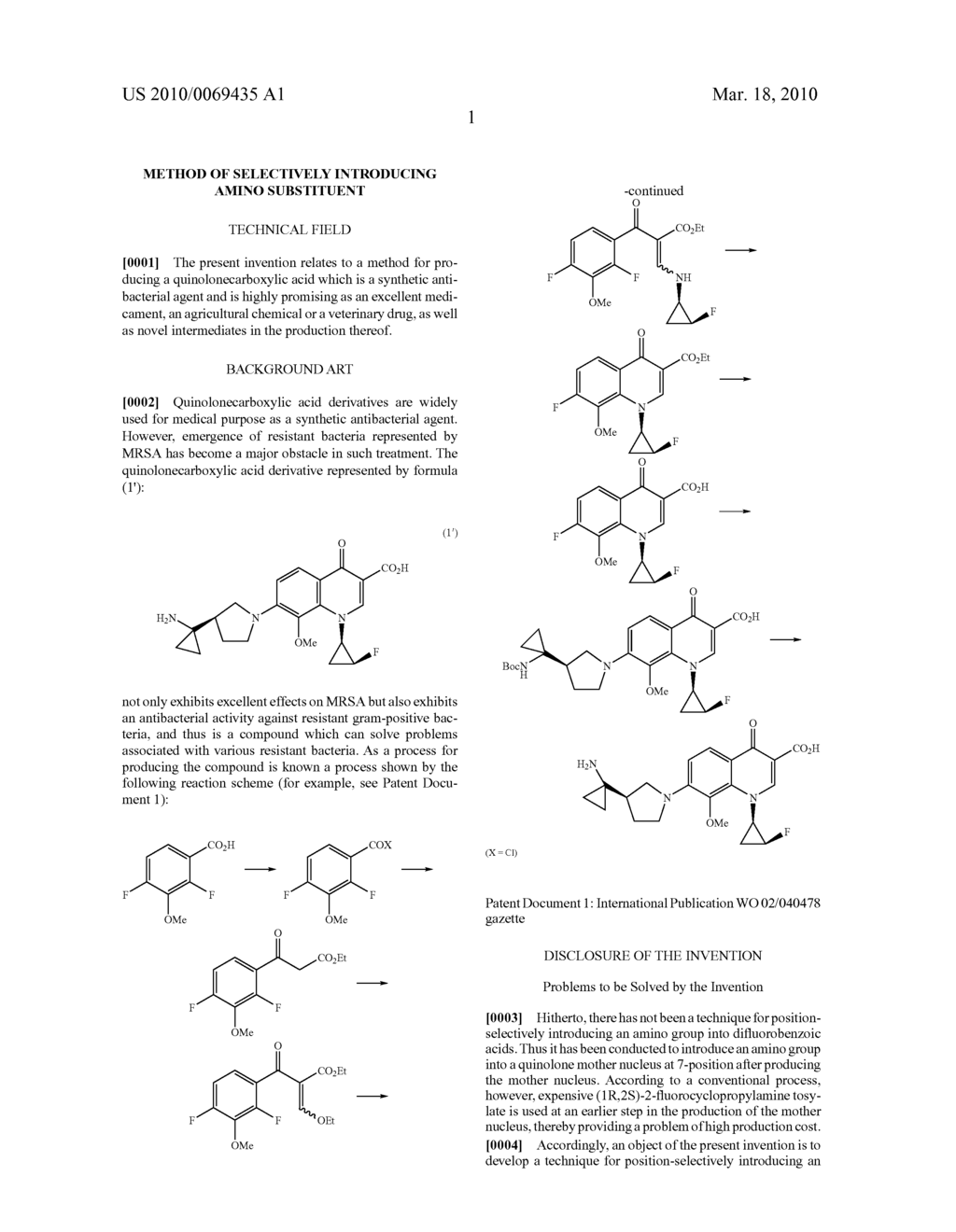 METHOD OF SELECTIVELY INTRODUCING AMINO SUBSTITUENT - diagram, schematic, and image 02