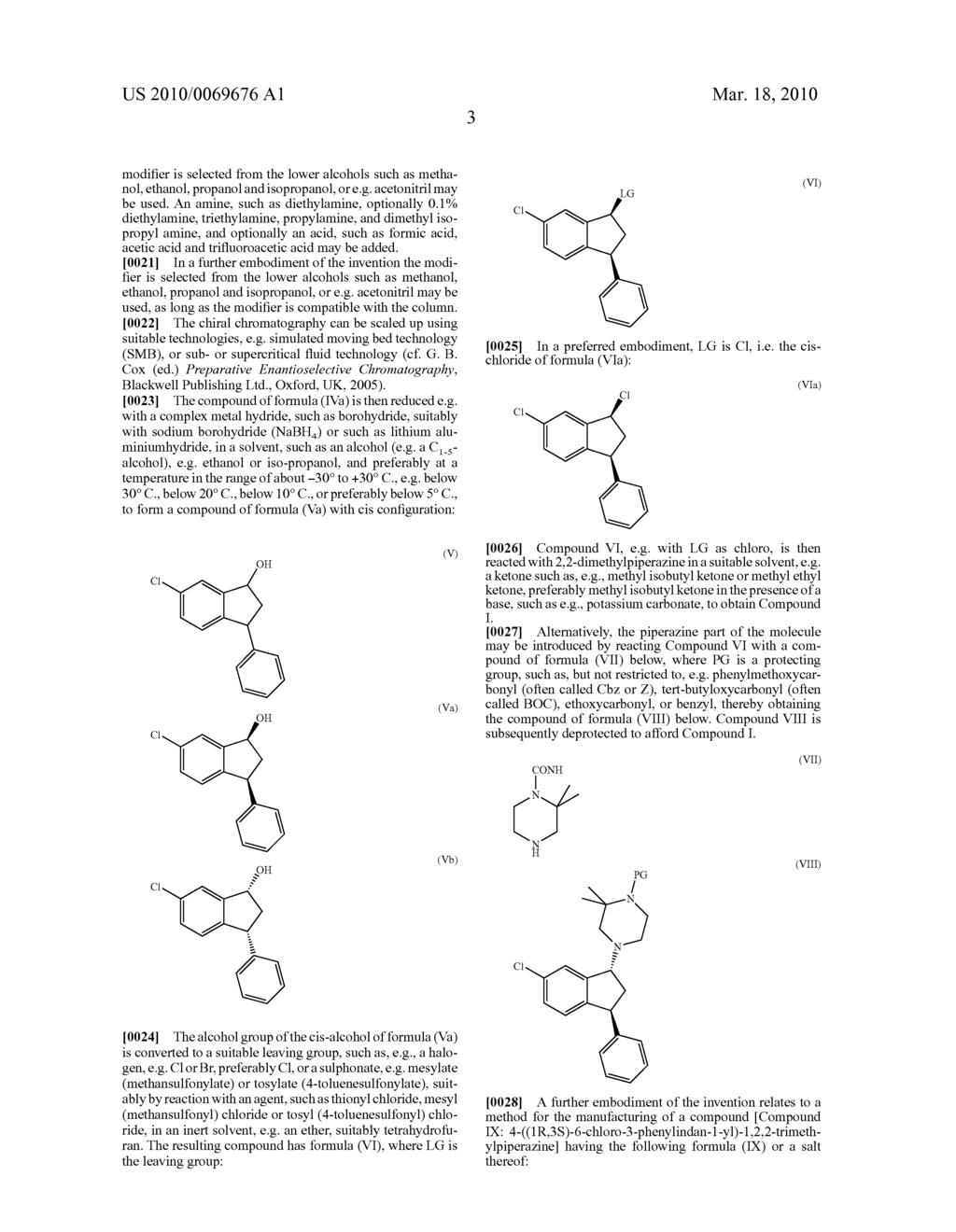 PROCESS FOR MAKING TRANS-1-((1R,3S)-6-CHLORO-3-PHENYLINDAN-1-YL)-3,3-DIMETHYLPIPERAZINE - diagram, schematic, and image 04