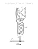 COMPOSITE PLASTIC RIGID WALKING CAST WITH CUSHIONED INTERIOR SUPPORTS diagram and image