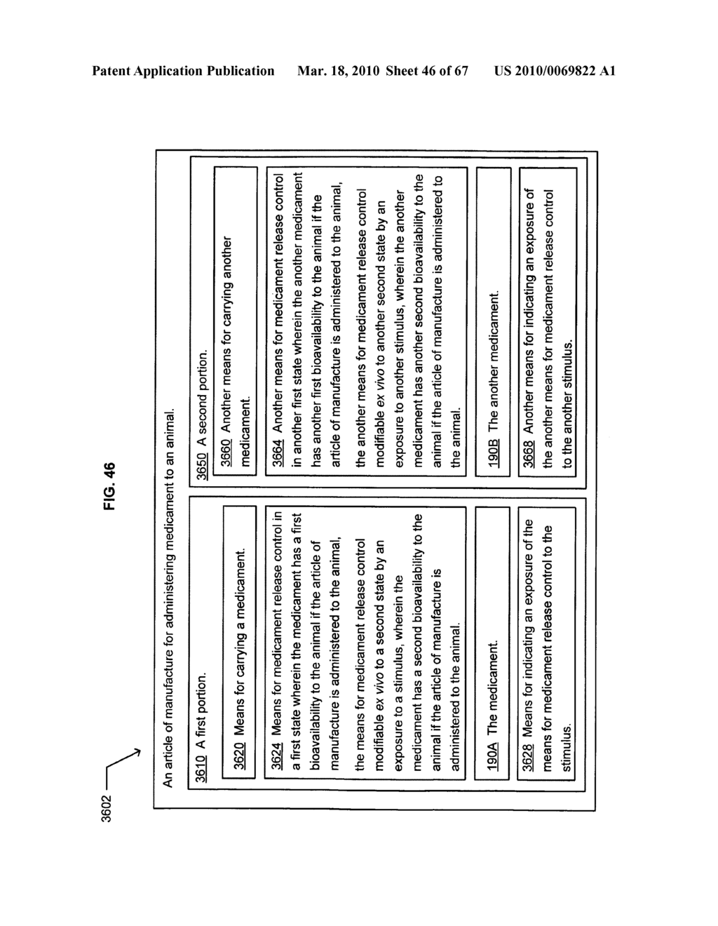 System for ex vivo modification of medicament release state - diagram, schematic, and image 47