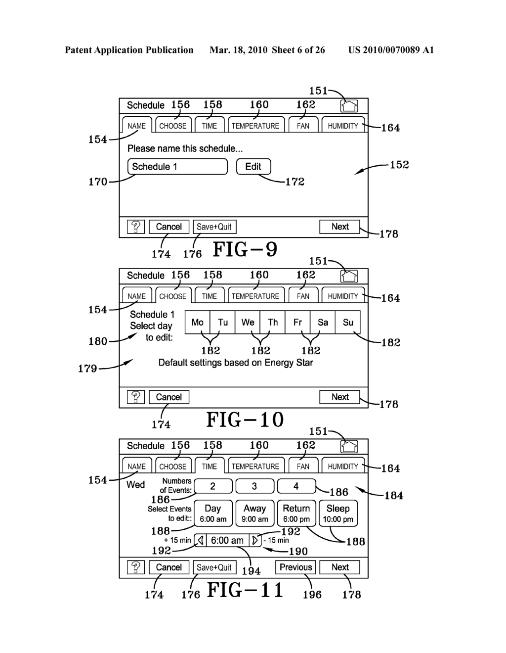 HVAC CONTROLLER USER INTERFACES - diagram, schematic, and image 07