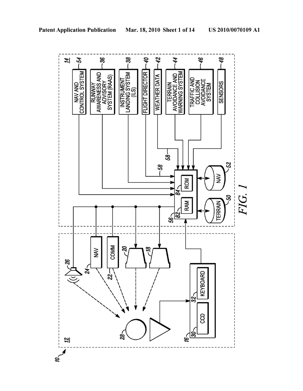 SYSTEM AND METHOD FOR DISPLAYING A DIGITAL TERRAIN - diagram, schematic, and image 02