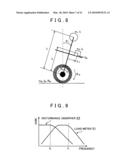 VEHICLE, CHARACTERISTIC VALUE ESTIMATING DEVICE, AND LOADED ARTICLE DETERMINATION DEVICE diagram and image