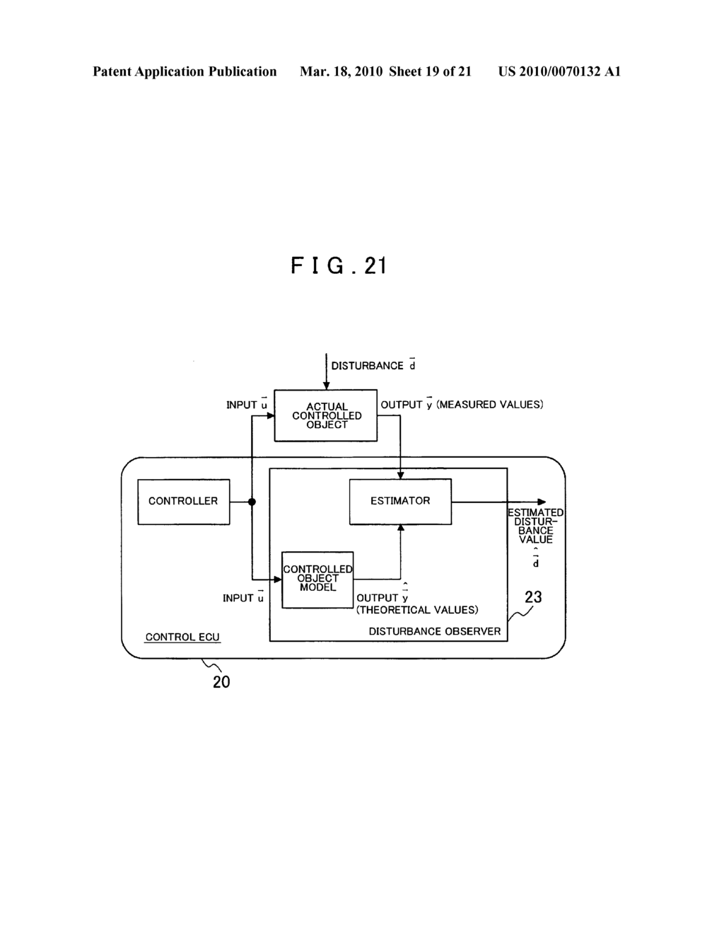 VEHICLE, CHARACTERISTIC VALUE ESTIMATING DEVICE, AND LOADED ARTICLE DETERMINATION DEVICE - diagram, schematic, and image 20