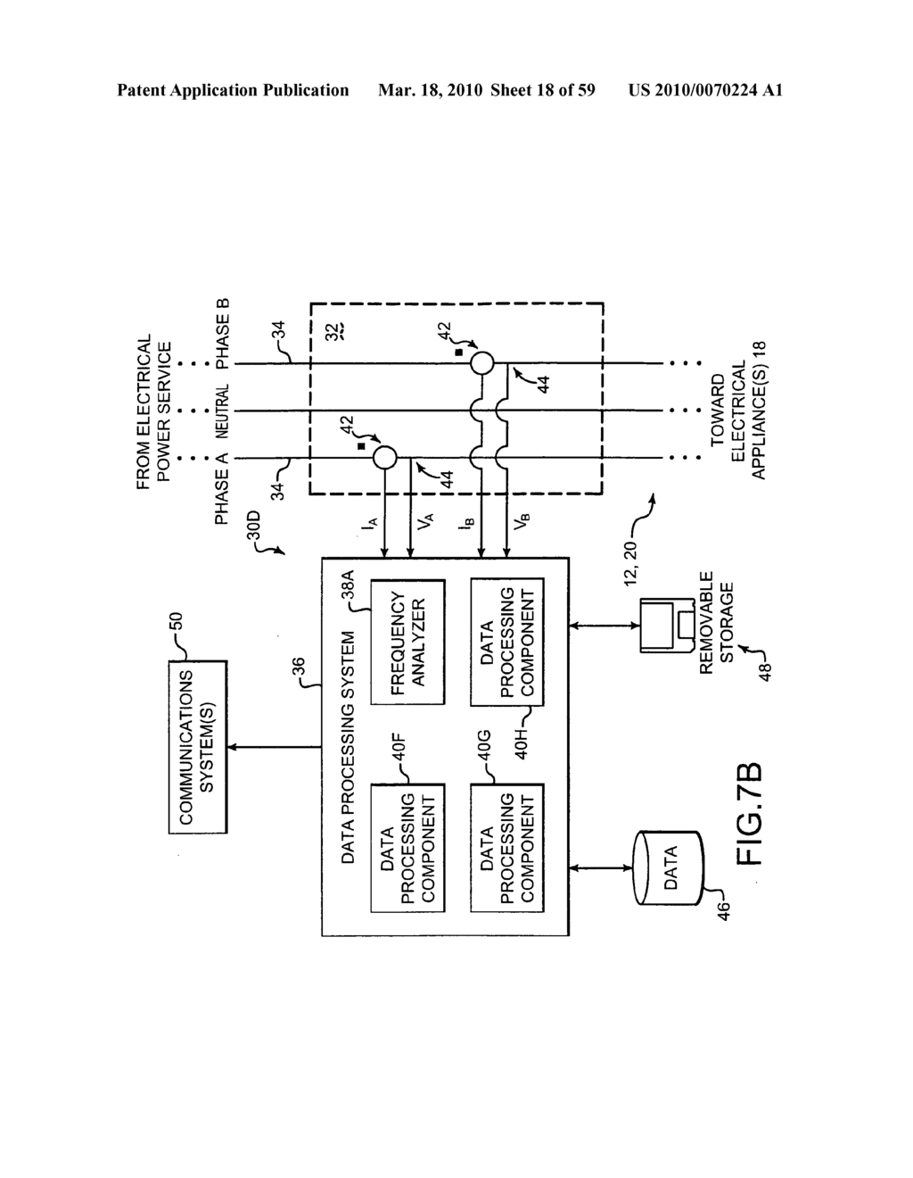 System and method for identifying appliances by electrical characteristics - diagram, schematic, and image 19