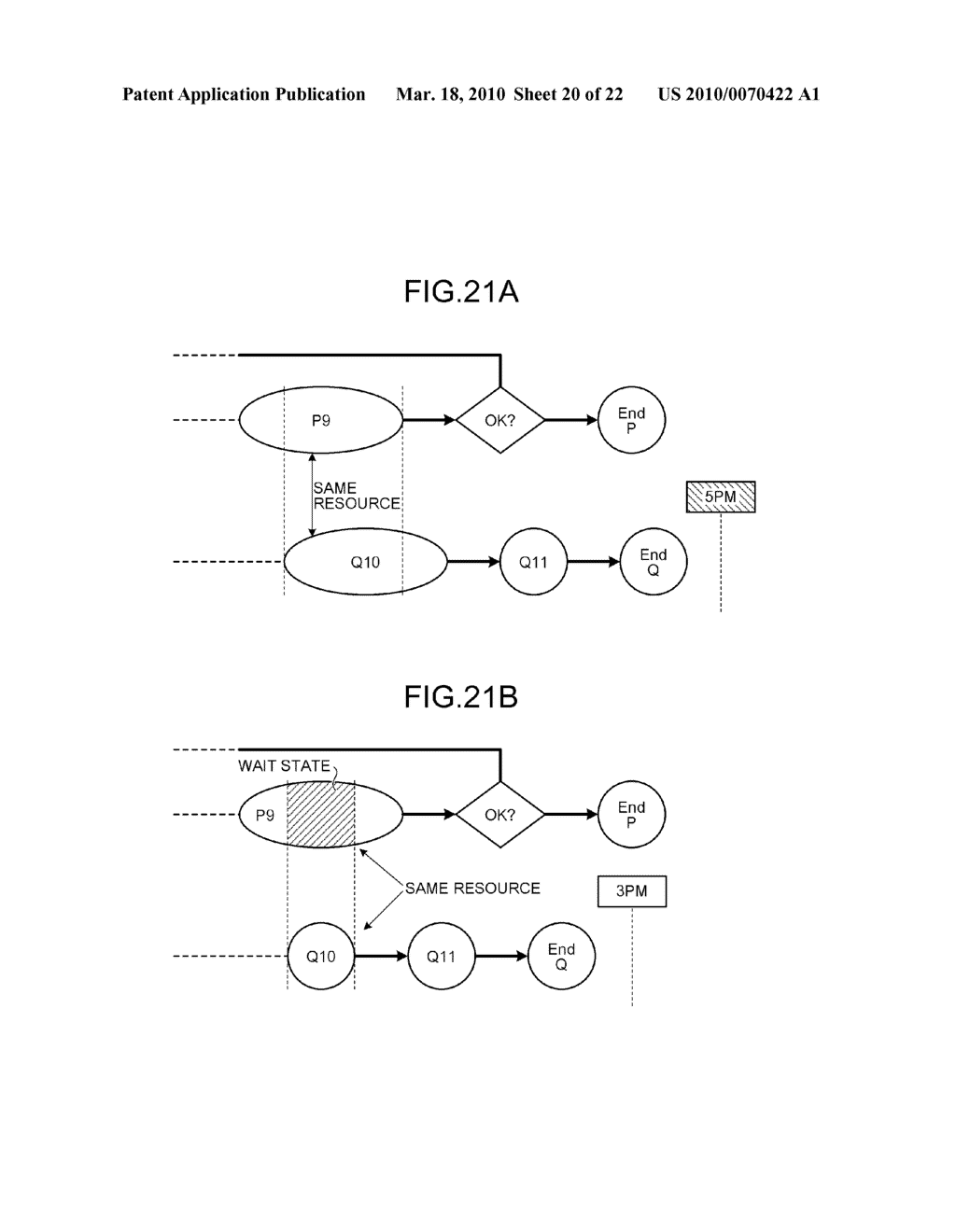 METHOD AND DEVICE FOR WORKFLOW DEFINITION ALTERATION - diagram, schematic, and image 21