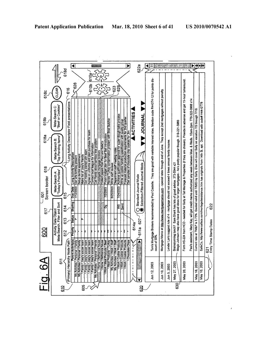 MACHINE-IMPLEMENTED ACTIVITY MANAGEMENT SYSTEM USING ASYNCHRONOUSLY SHARED ACTIVITY DATA OBJECTS AND JOURNAL DATA ITEMS - diagram, schematic, and image 07