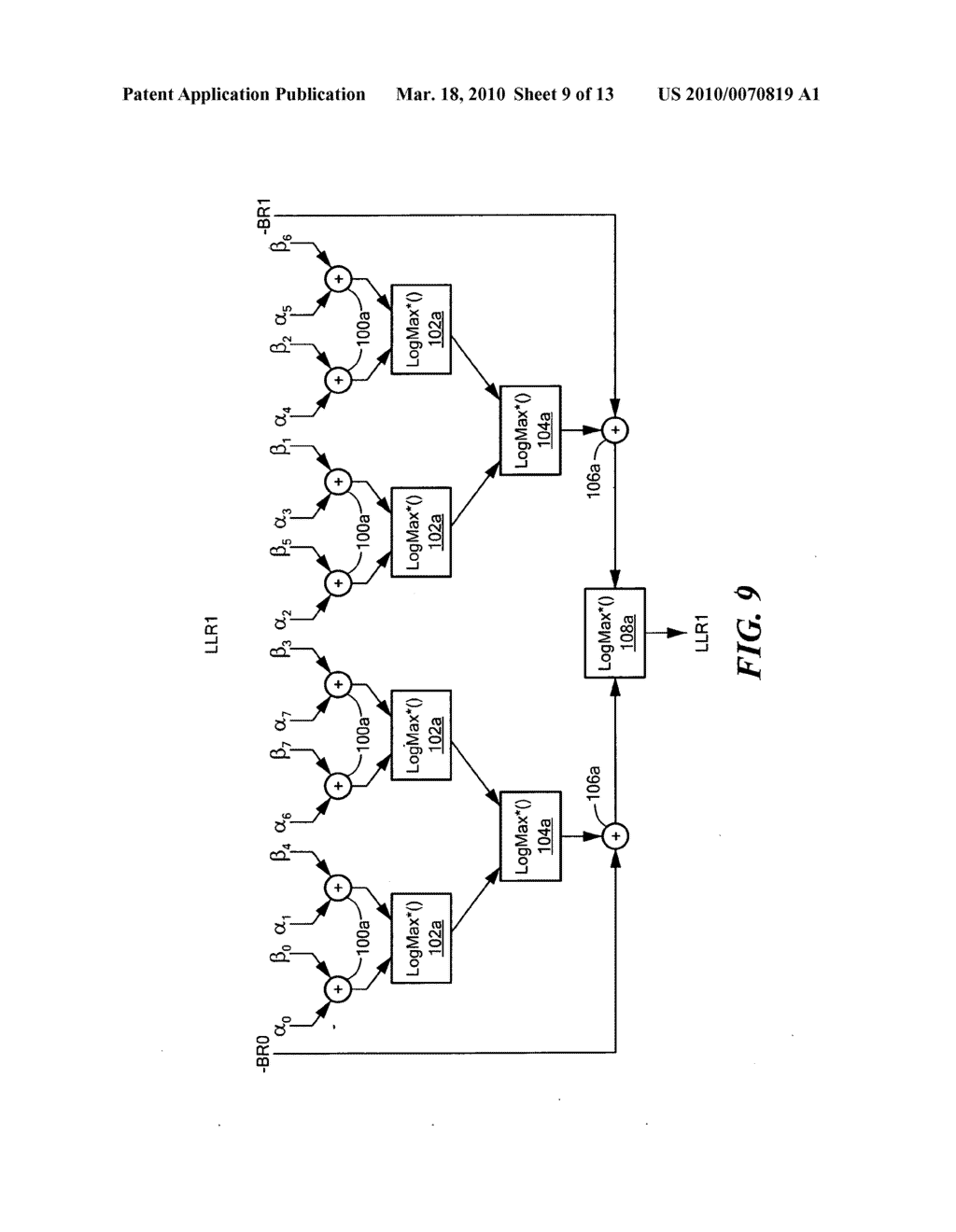 Channel adaptive iterative turbo decoder system and method - diagram, schematic, and image 10