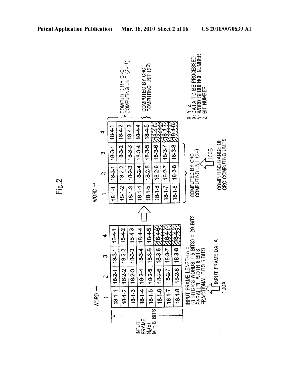 CYCLIC CODE PROCESSING CIRCUIT, NETWORK INTERFACE CARD, AND CYCLIC CODE PROCESSING METHOD - diagram, schematic, and image 03