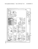 Image display device and computer-readable medium diagram and image