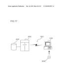 Image display device and computer-readable medium diagram and image