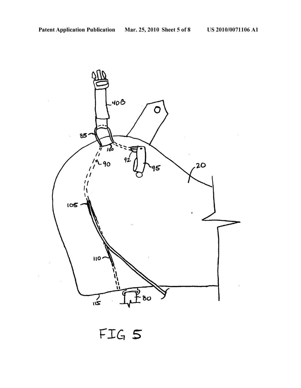 BALLISTIC RESISTANT GARMENT QUICK RELEASE SYSTEM - diagram, schematic, and image 06